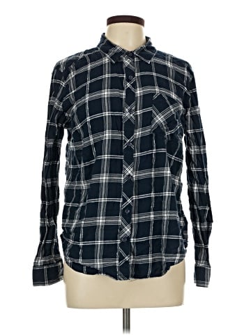 Faded Glory Long Sleeve Button-Down Shirt (view 1)