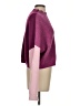 Alter Brooklyn Color Block Burgundy Pullover Sweater Size XS - photo 2