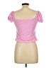 Faded Rose Pink Short Sleeve Top Size L - photo 2