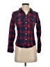 Divided by H&M 100% Cotton Plaid Red Long Sleeve Button-Down Shirt Size 4 - photo 1