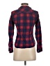 Divided by H&M 100% Cotton Plaid Red Long Sleeve Button-Down Shirt Size 4 - photo 2
