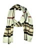 Unbranded Plaid Ivory Scarf One size - photo 1