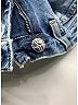 Totême Hearts Blue Jeans Size 28 waist - photo 7