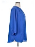 NYDJ 100% Polyester Blue 3/4 Sleeve Blouse Size 1X - photo 4