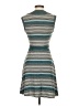 Max Studio Stripes Gray Casual Dress Size XS - photo 2
