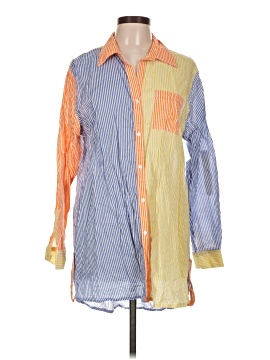 True Destinations Long Sleeve Button Down Shirt