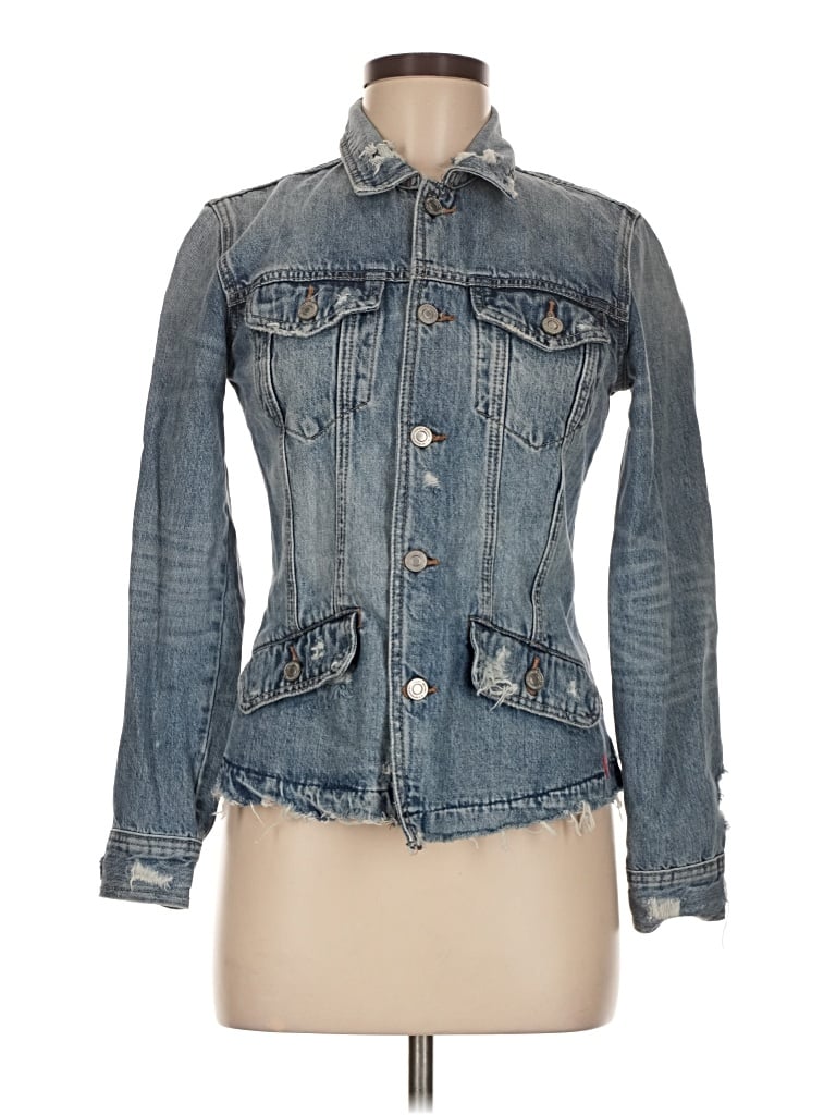 Pre-owned Lucky Brand Denim Jacket In Blue