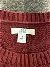 Croft & Barrow Burgundy Pullover Sweater Size XL - photo 7