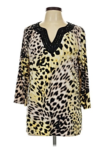 Ellen Tracy 3/4 Sleeve Blouse (view 1)