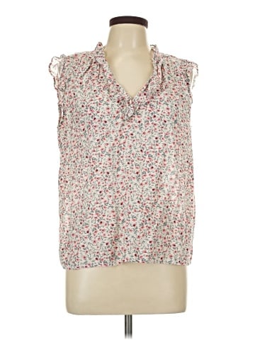 Velvet Sleeveless Blouse (view 1)
