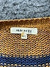 Miracle 100% Cotton Stripes Brown Pullover Sweater Size M - photo 7