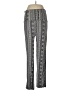 Bobbie Brooks Print Gray Casual Pants Size L - photo 1