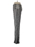 Bobbie Brooks Print Gray Casual Pants Size L - photo 5