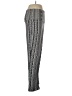 Bobbie Brooks Print Gray Casual Pants Size L - photo 4