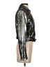 Forever 21 100% Polyester Metallic Silver Jacket Size S - photo 4