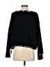 Papermoon 100% Acrylic Black Pullover Sweater Size M - photo 2