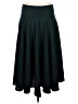 Unbranded Solid Black Formal Skirt Size M (estimated) - photo 1