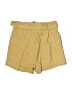 Steve Madden Solid Yellow Khaki Shorts Size XS - photo 2