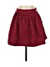 BDG Plaid Red Casual Skirt Size S - photo 1
