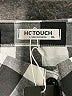 HOTOUCH 100% Cotton Checkered-gingham Black 3/4 Sleeve Button-Down Shirt Size XL - photo 6