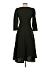 Assorted Brands Solid Black Casual Dress Size S - photo 2