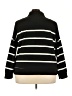Cable & Gauge Stripes Black Pullover Sweater Size 3X - photo 2