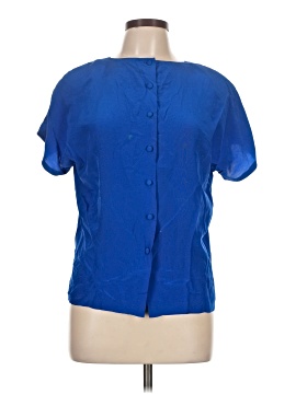 Assorted Brands Short Sleeve Silk Top