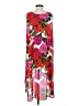 CAKE. 100% Polyester Tropical Red Cocktail Dress Size S - photo 2