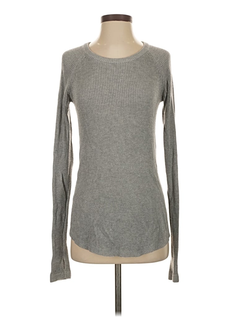 Pre-owned Lululemon Athletica Pullover Sweater In Gray
