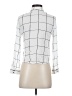 Mango 100% Viscose White Long Sleeve Blouse Size 2 - photo 2