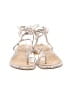 Stuart Weitzman Silver Tan Sandals Size 8 1/2 - photo 2