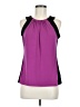 Worthington Purple Sleeveless Blouse Size M - photo 1