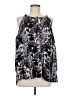 Harlowe & Graham 100% Polyester Black Sleeveless Blouse Size M - photo 1