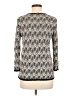 Vince Camuto Chevron-herringbone Silver Pullover Sweater Size M - photo 2