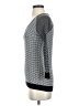 Ann Taylor LOFT 100% Cotton Houndstooth Gray Pullover Sweater Size S - photo 5