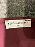 Petite Assembly 100% Polyester Burgundy Long Sleeve Blouse Size M (petite) - photo 7