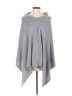 Gena Accessories 100% Acrylic Gray Blue Poncho One size (estimated) - photo 1