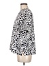 TanJay Animal Print Ivory Short Sleeve Blouse Size M - photo 5