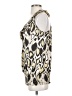 BCBGMAXAZRIA Ivory Sleeveless Blouse Size S - photo 5