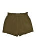 Unbranded 100% Polyester Solid Green Khaki Shorts Size L - photo 2