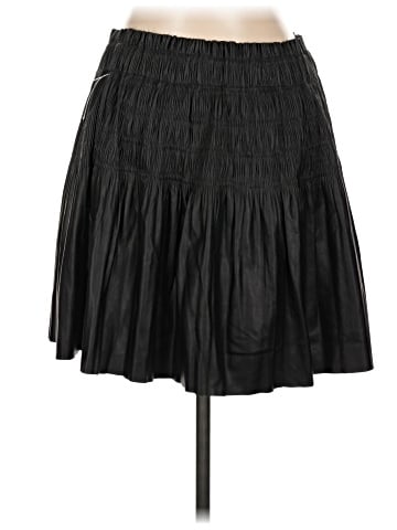 7 For All Mankind Faux Leather Skirt (view 2)