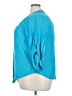 Alyx Teal 3/4 Sleeve Button-Down Shirt Size 3X - photo 5