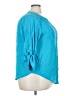 Alyx Teal 3/4 Sleeve Button-Down Shirt Size 3X - photo 4