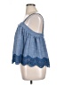 Parker Blue Sleeveless Blouse Size XL - photo 5