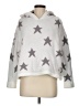 Maronie Stars Silver Pullover Sweater Size M - photo 1