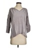 Mod-O-Doc Gray 3/4 Sleeve Blouse Size XS (0) - photo 1