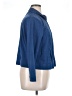 Cathy Daniels Polka Dots Blue Long Sleeve Blouse Size XL - photo 4