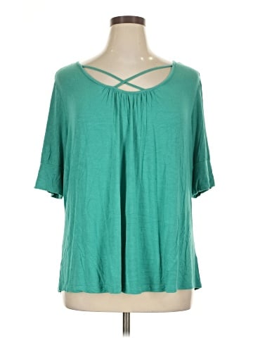 Molly & Isadora Short Sleeve Blouse (view 1)