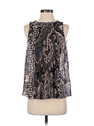 Tibi Sleeveless Silk Top (view 1)