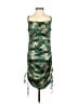 Shein 100% Polyester Camo Green Cocktail Dress Size 2 - photo 1